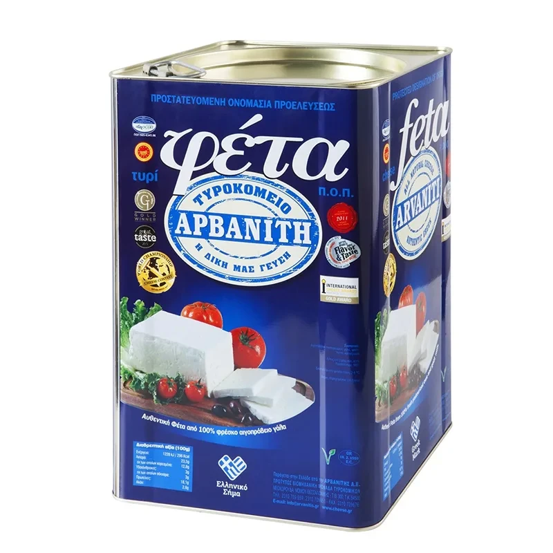 Φέτα Π.Ο.Π Δοχείο ΑΡΒΑΝΙΤΗ ~14kg