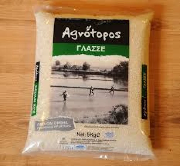 Ρύζι Γλασέ Εγχώριο AGROTOPOS 5kg