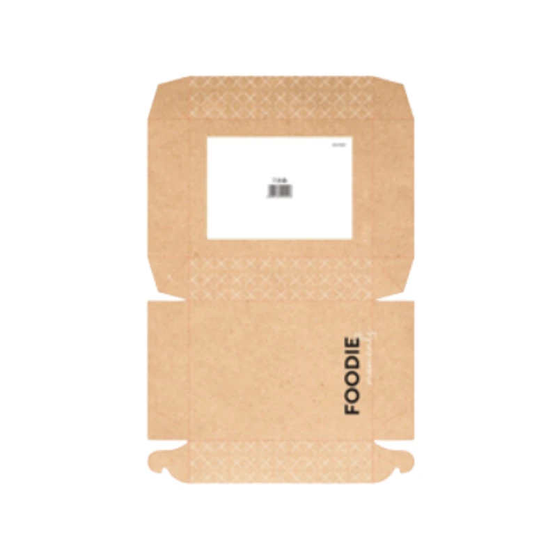 Κουτί Ψητοπωλείου Kraft Foodie Ποικιλία Μικρή 22x16x5 1τμχ