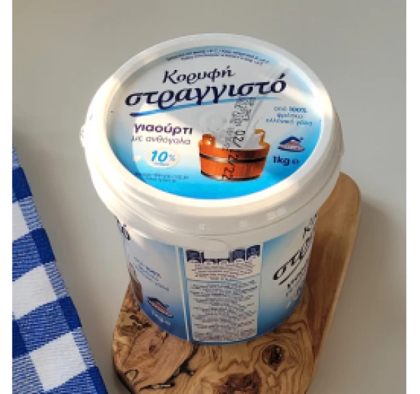 Γιαούρτι Στραγγιστό 10% Λιπαρά ΚΟΡΥΦΗ 1kg