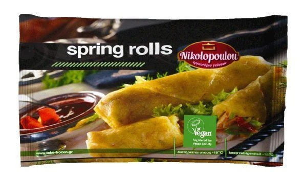 Spring Rolls Λαχανικών Baby 20gr Κατεψυγμένα NIKOLOPOULOU 1kg