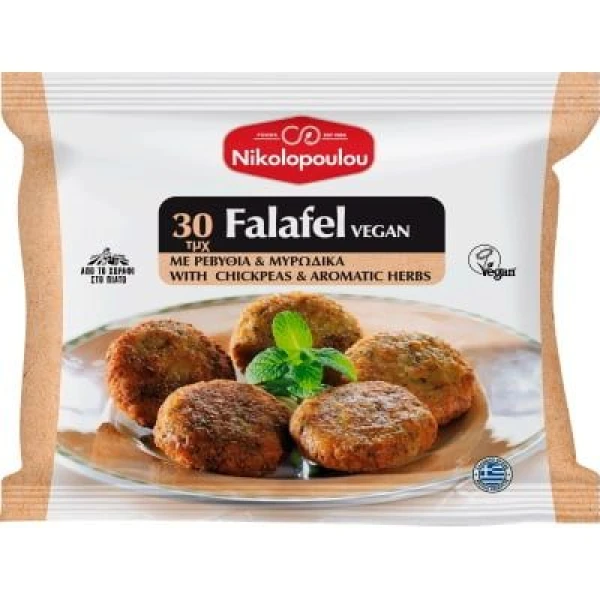 Φαλάφελ (Falafel) Ψημένο NIKOLOPOULOU 100gr (10x100gr)