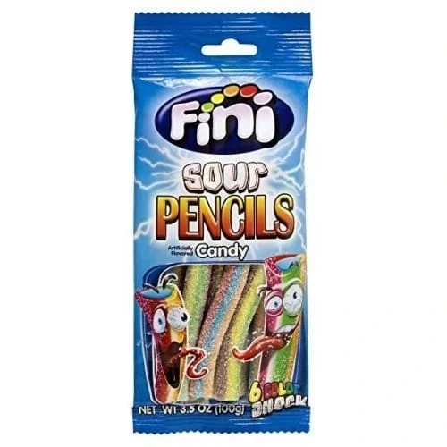 Ζελεδάκια Καλώδιο Rainbow Ξινό FINI 80gr (12x80gr)