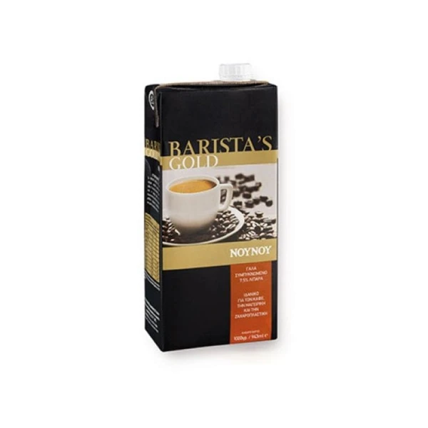 Γάλα Εβαπορέ Barista's Gold ΝΟΥΝΟΥ 1lt (12x1lt)