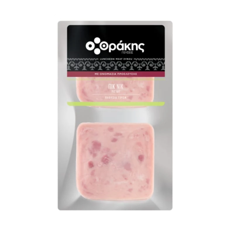 Ζαμπόν Πικ-νικ Snack σε Φέτες Βραστό ΘΡΑΚΗΣ ΓΕΥΣΕΙΣ ~800gr