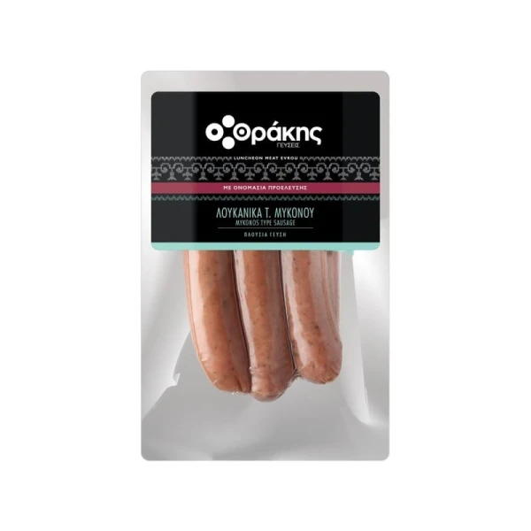 Λουκάνικα Καπνιστά τύπου Μυκόνου 28-17cm ΘΡΑΚΗΣ ΓΕΥΣΕΙΣ ~800gr