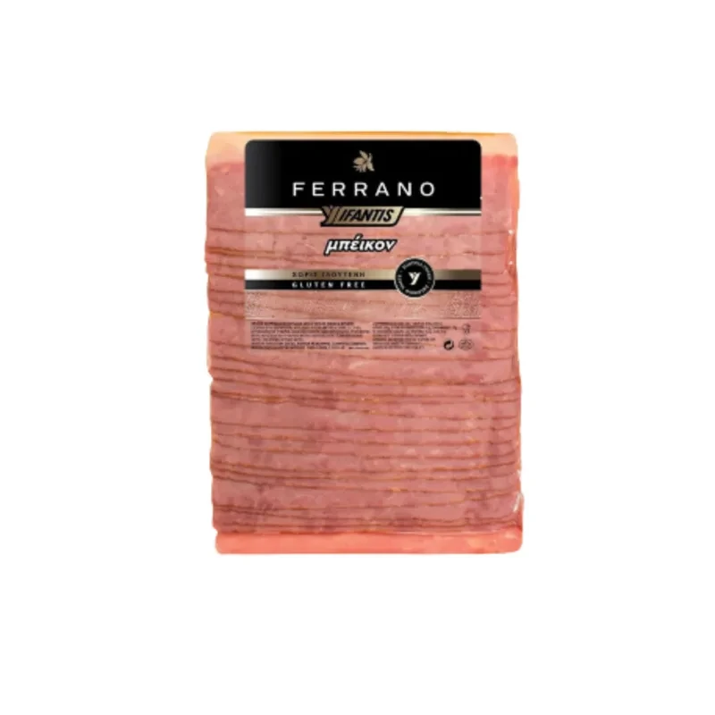 Μπέικον Καπνιστό σε Λωρίδες Ferrano ΥΦΑΝΤΗΣ 1kg