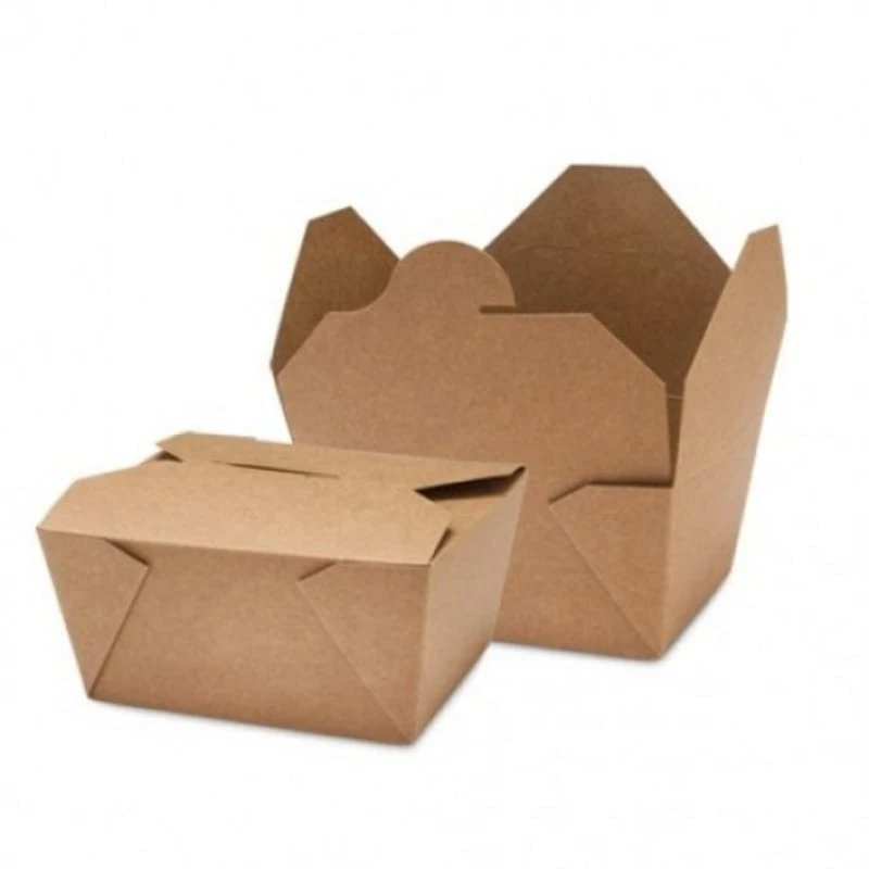 Σκεύος Φαγητού Κραφτ 2000ml (19,5x14x6,5εκ.) 50τμχ