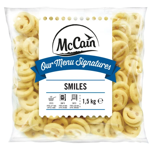 Πατάτες Smile Κατεψυγμένες MC CAIN 1,5kg (6x1,5kg)