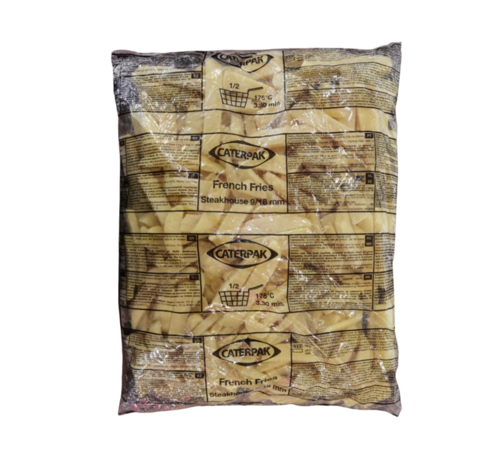 Πατάτες Προτηγανισμένες Κατεψυγμένες Steak CATERPAK 2,5kg