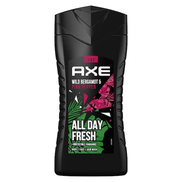 Αφρόλουτρο Wild Fresh 3-in-1 Shower Gel AXE 250ml