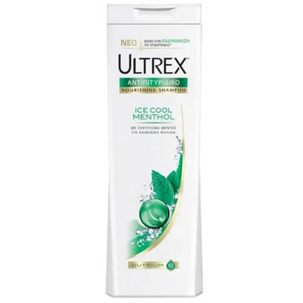 Σαμπουάν Ice Cool Menthol ULTREX 360ml