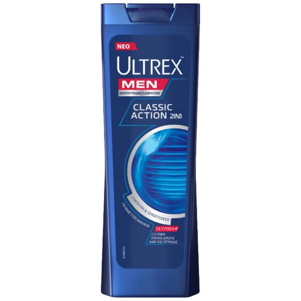 Σαμπουάν Classic 2in1 ULTREX 360ml