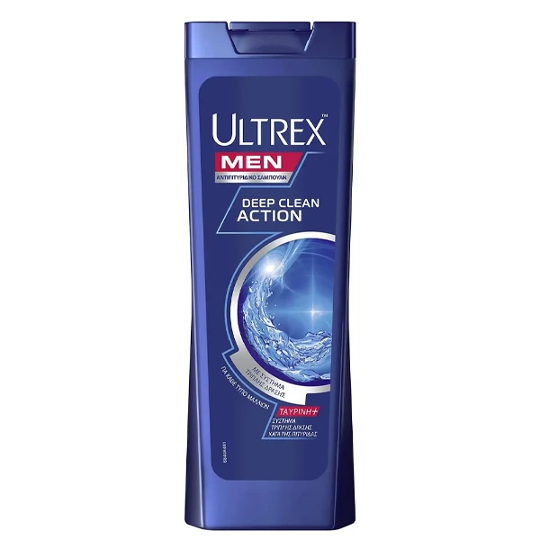 Σαμπουάν για Κανονικά Μαλλιά Deep Clean ULTREX 360ml