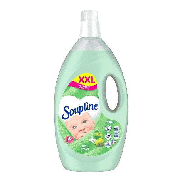 Μαλακτικό Ρούχων Άνθη Μηλιάς SOUPLINE 4lt