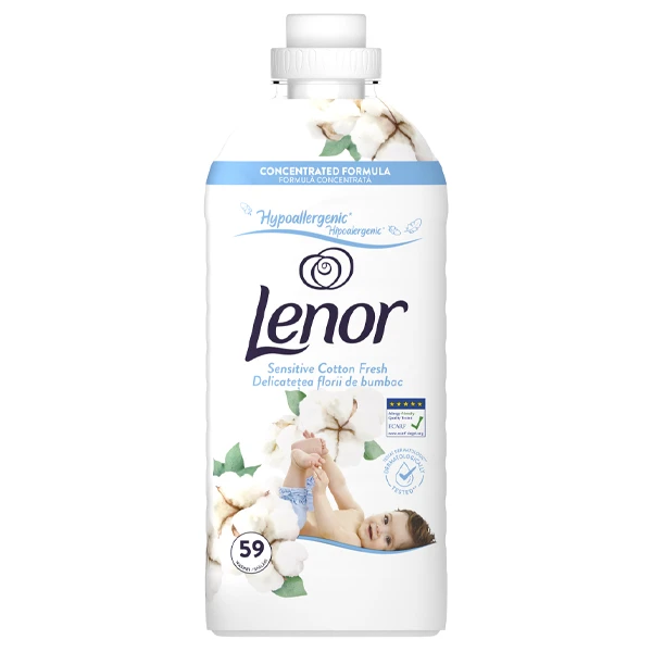 Μαλακτικό Ρούχων 59μεζ. Sensitive LENOR 1239ml