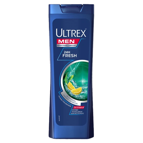 Σαμπουάν Λεμόνι & Μέντα ULTREX 360ml