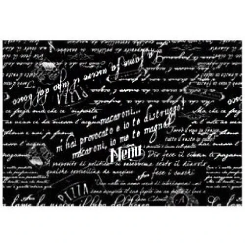 Σουπλά 30x40cm Vintage Μαύρο-Λευκό (I-0797Ν) 250τμχ