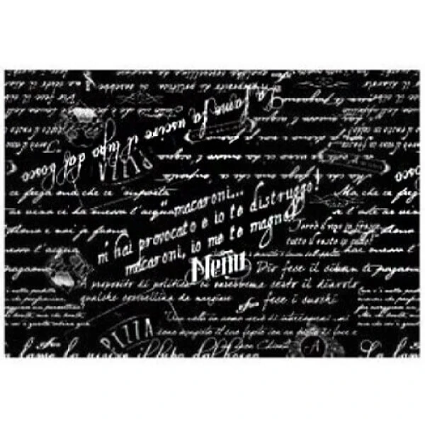 Σουπλά 30x40cm Vintage Μαύρο-Λευκό (I-0797Ν) 250τμχ