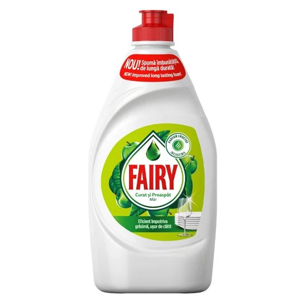 Υγρό Πιάτων Μήλο Clean & Fresh FAIRY 450ml (ΕΙΣΑΓΩΓΗΣ)