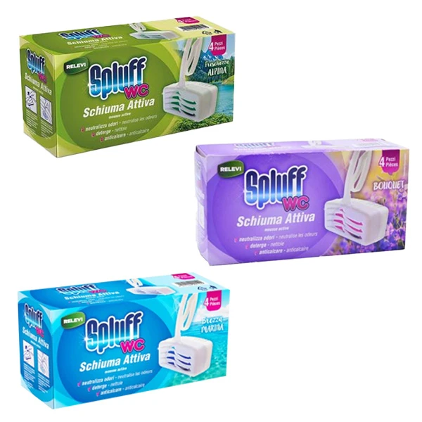 Αρωματικό Block για WC Alpine/Bouquet/Marina RELEVI 4τμχ (4x33gr)