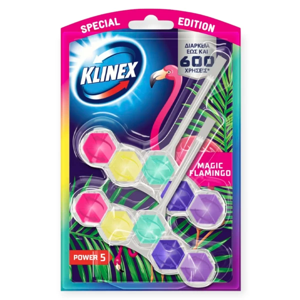 Αρωματικό Block για WC Magic Flamingo KLINEX 2τμχ (2x50gr)