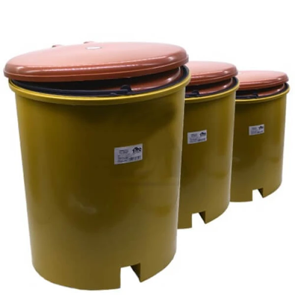 Κάδος Απορριμάτων με Πεντάλ Σετ (H-003) TNS 3τμχ