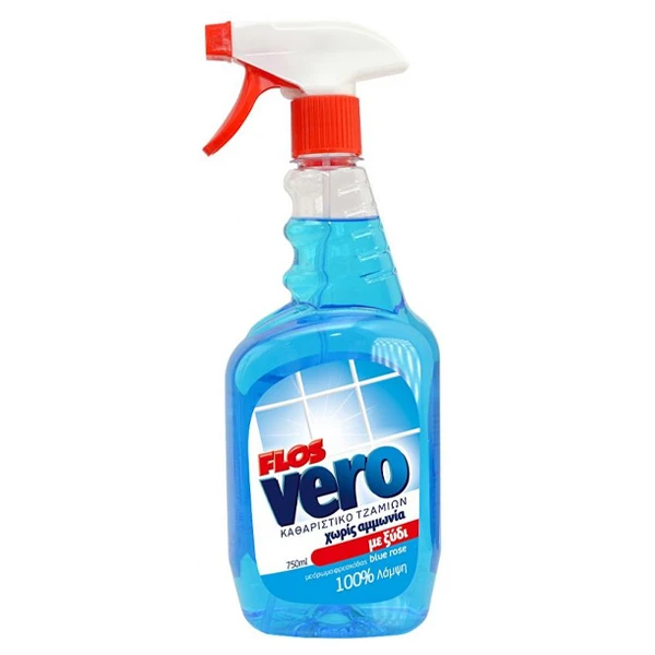 Υγρό Τζαμιών με Ξύδι FLOS VERO 750ml