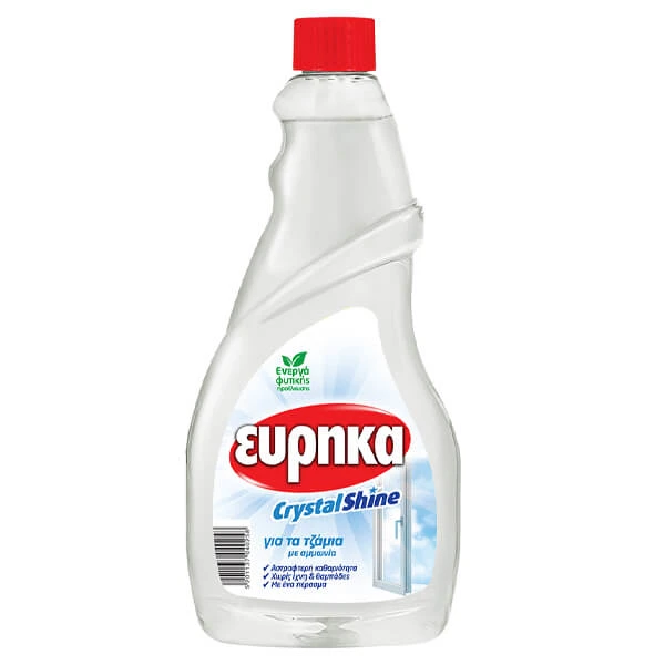 Ανταλλακτικό Καθαριστικού Τζαμιών Crystal ΕΥΡΗΚΑ 750ml