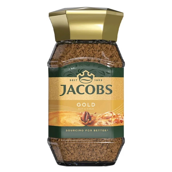 Στιγμιαίος Καφές Gold Γυάλινο JACOBS 95gr