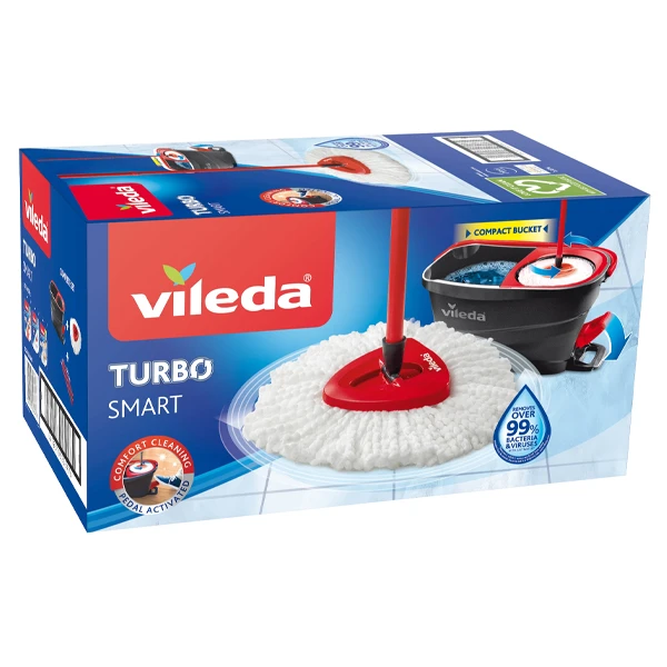 Σύστημα Καθαρισμού Turbo Smart Spin VILEDA 1τμχ