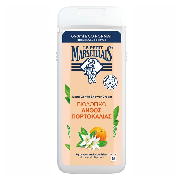 Αφρόλουτρο Άνθη Πορτοκαλιάς LE PETIT MARSEILLAIS 650ml
