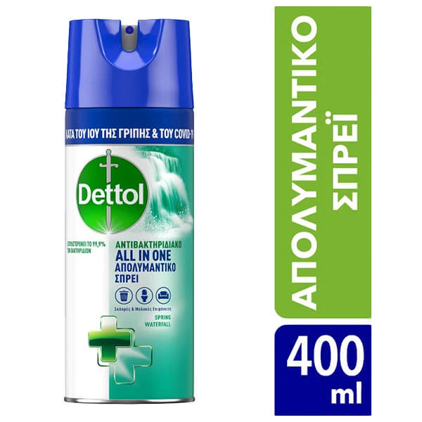 Απολυμαντικό Spray Spring Waterfall DETTOL 400ml