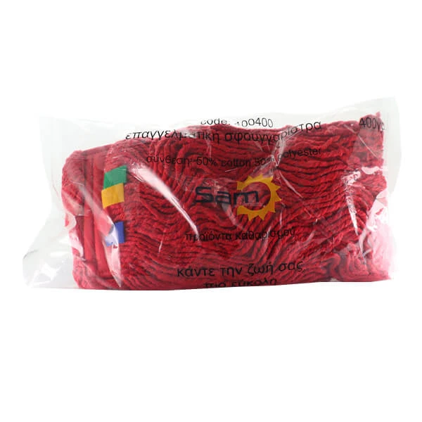 Επαγγελματική Σφουγγαρίστρα Κόκκινη Eco CISNE 1τμχ