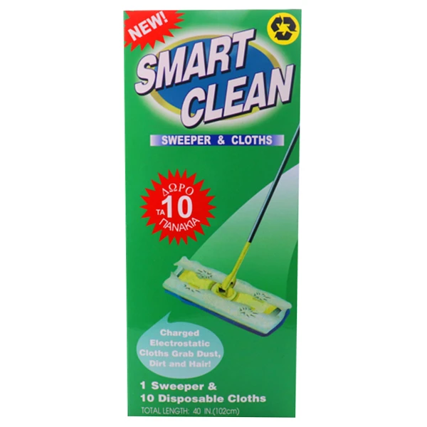 Σύστημα Ξεσκονίσματος & 10 Πανάκια SMART CLEAN 1τμχ