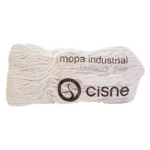 Σφουγγαρίστρα Λευκή Επαγγελματική με Νήμα 250gr CISNE 1τμχ