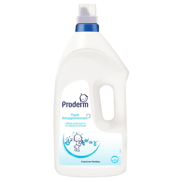 Απορρυπαντικό Υγρό 40μεζ PRODERM 2,8lt
