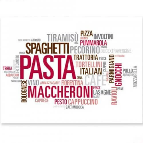 Σουπλά Pasta (30x40cm) (I-0739) 250τμχ