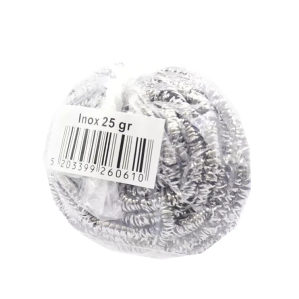 Σφουγγαράκι Συρμάτινο Inox 25gr PRACTIC 1τμχ