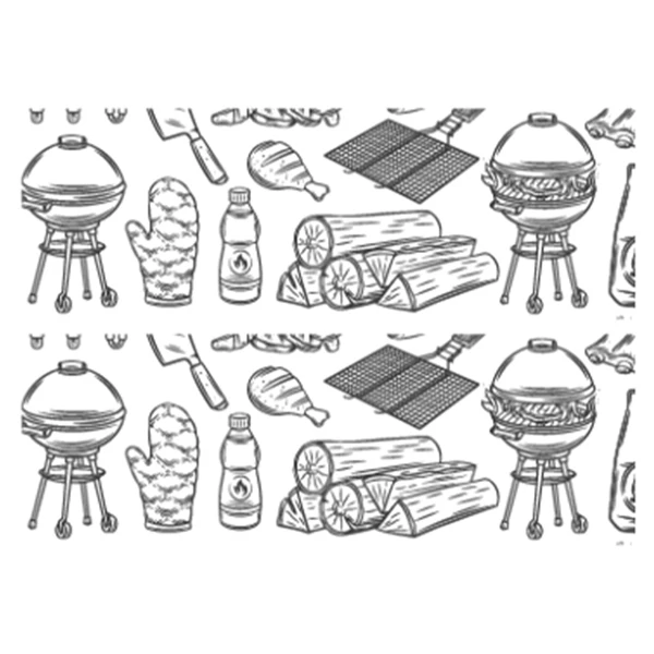 Χαρτί Περιτυλίγματος Τυπωμένο Grill Meat 25x35cm 10kg