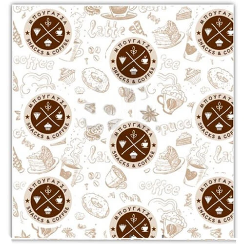 Χαρτί Περιτυλίγματος Μπουγάτσας Τυπωμένο 25x35cm 10kg