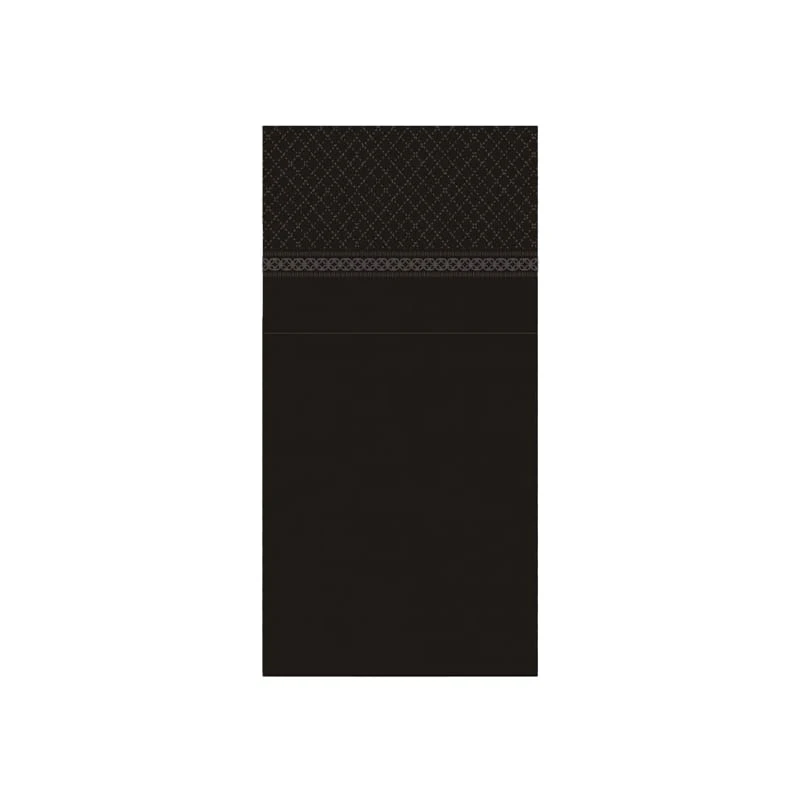 Χαρτοπετσέτα Πολυτελείας 2Φ Μαύρη Φάκελος 33x40cm NATURAL SOFT 125τμχ (8x125τμχ)