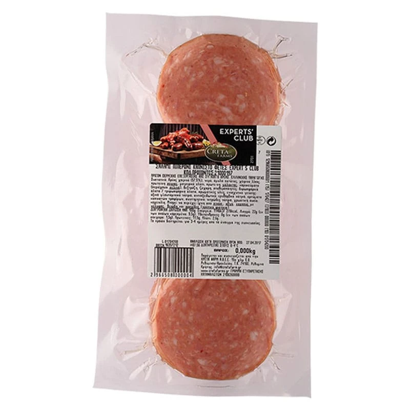 Σαλάμι Πεπερόνι σε Φέτες Experts Club CRETA FARM ~600gr