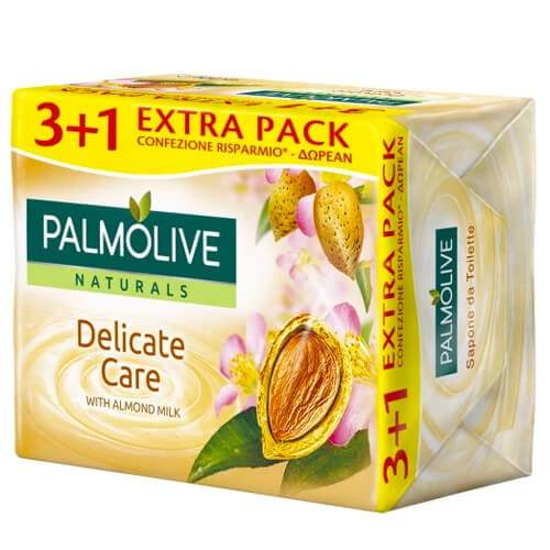 Σαπούνι Almond & Milk PALMOLIVE 90gr (3+1 ΔΩΡΟ)