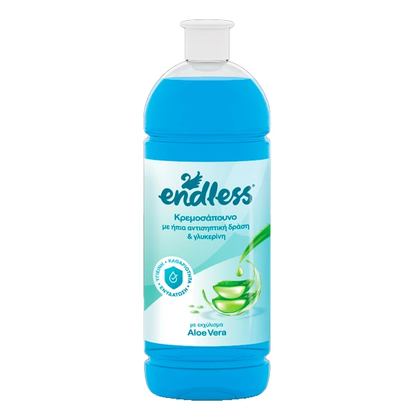 Κρεμοσάπουνο με Ήπια Αντισηπτική Δράση Aloe Vera ENDLESS 1lt
