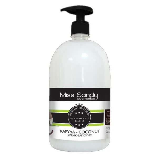 Κρεμοσάπουνο Χεριών Καρύδα MISS SANDY 1000ml