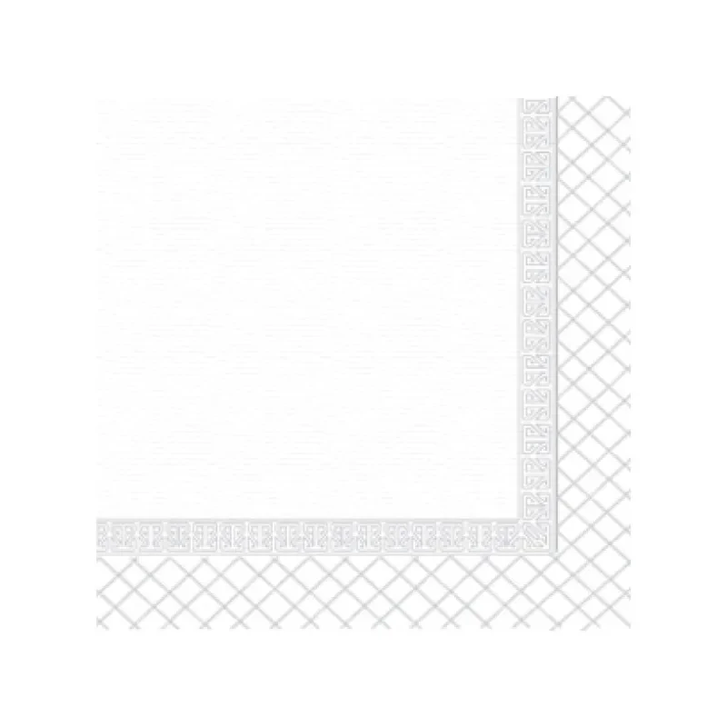 Χαρτοπετσέτα Πολυτελείας Λευκή NATURAL SOFT 100τμχ (24x100τμχ)