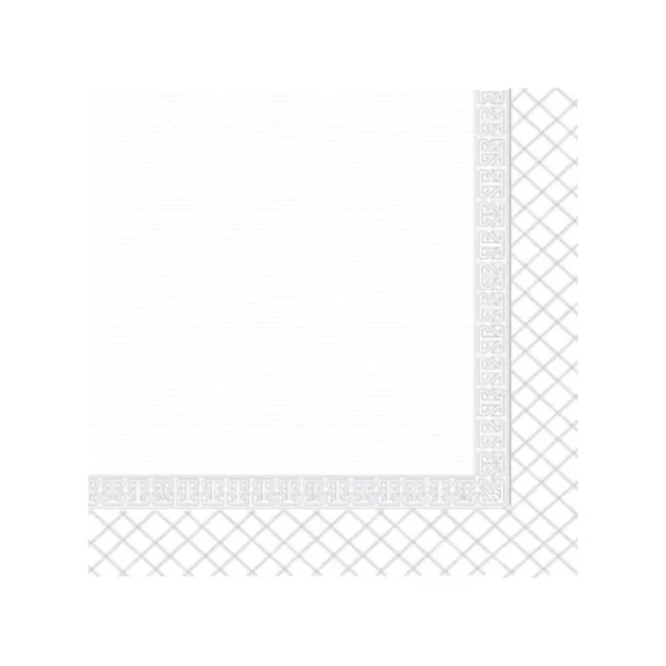 Χαρτοπετσέτα Πολυτελείας Λευκή NATURAL SOFT 100τμχ (24x100τμχ)