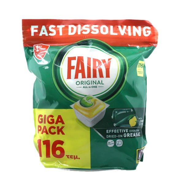 Ταμπλέτες Πλυντηρίου Πιάτων Original FAIRY 116τμχ