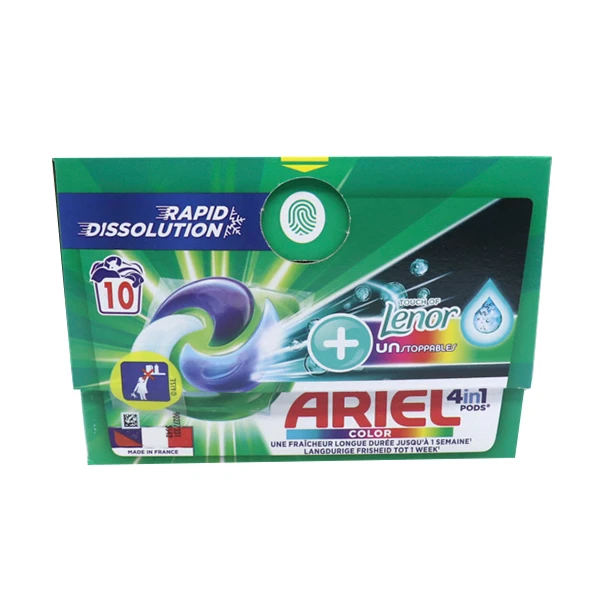 Ταμπλέτες Πλυντηρίου Ρούχων All in 1 Touch Of Lenor ARIEL 10τμχ